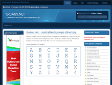 Tablet Screenshot of goaus.net